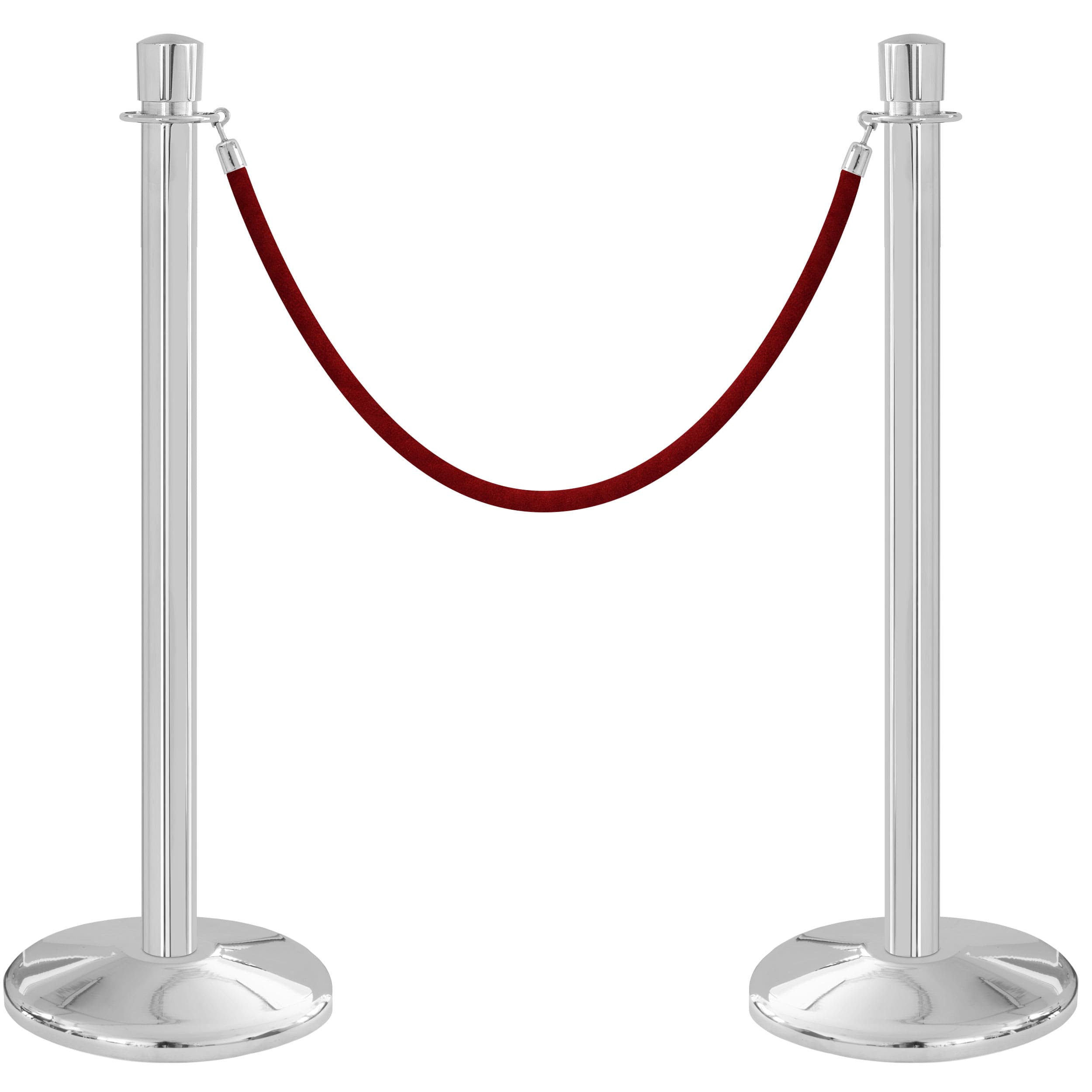 Classic Chrome Rope Stanchion
